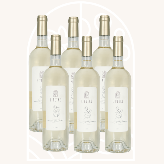Carton de 6 E Petre Blanc