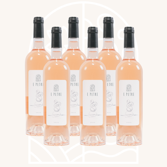 Carton de 6 E Petre Rosé
